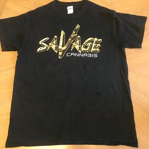Savage Cannabis tee